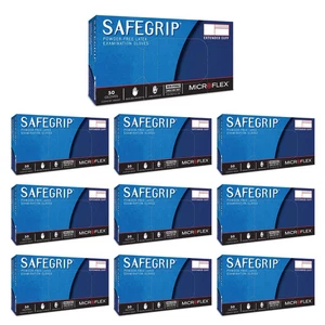 Microflex SG375L Disposable Latex Gloves Medical/Exam Grade, Large CASE - Picture 1 of 1