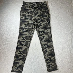 Pantalones ajustados de tiro alto NOBO para mujer 9 camuflados camuflaje elásticos Repreve Jeans - Imagen 1 de 15