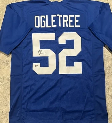 Alec Ogletree New York Giants Autographed Signed Jersey JSA COA XL - Image 1 of 3