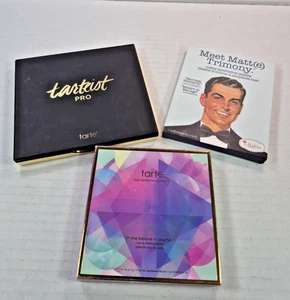 Lot of 3 new in box eyeshadow/highligter Meet Matt(e) & Tarte makeup palette - Picture 1 of 12