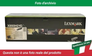 X850H21G Lexmark X850e toner Nero - Photo 1/4