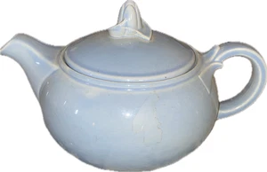 LuRay Teekanne Taylor Smith & Taylor TST Coastal Blue, Pastell Teekanne mit Deckel Vintage - Bild 1 von 9
