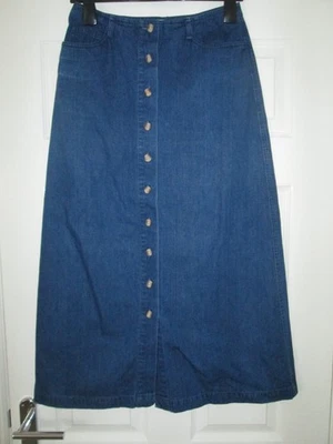 DENIM MIDI SKIRT - Image 1 of 4