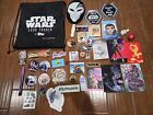 SDCC comic con 2023 exclusive swag stickers pins art cards Star Wars Crunchyroll