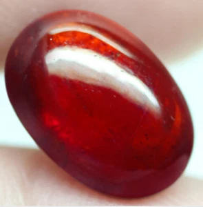 9.57Ct. Natural Spessartite Garnet Namibia Cabochon Loose gemstone - Picture 1 of 12