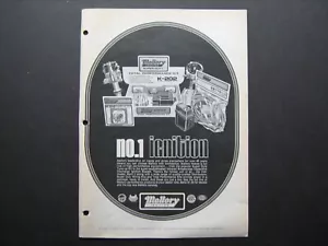 1974 "Mallory #1 Super-Duty Performance Ignition" vintage ad from auto estate - Picture 1 of 1