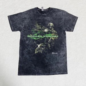 Call of Duty 2009 Warfare Vintage Style Wash Shirt - Classic Shirt for Gamer - Bild 1 von 2