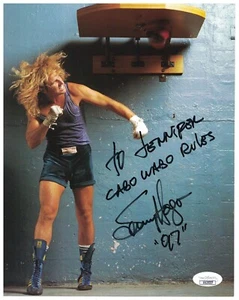 SAMMY HAGAR JSA Signed Autographed 8X10 Van Halen Red Rocker Not PSA FREE SHIP! - Picture 1 of 3
