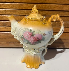 Antique Germany Miniature Chocolate Pot Souvenir "Sunderland" - UK England - Picture 1 of 8