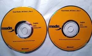 Microsoft Visual Studio .NET full version & Windows Component Update w/ License - Picture 1 of 2