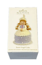 Hallmark 2012 Sweet Angel Cake Fabric Keepsake Ornament QXC5042 NIB
