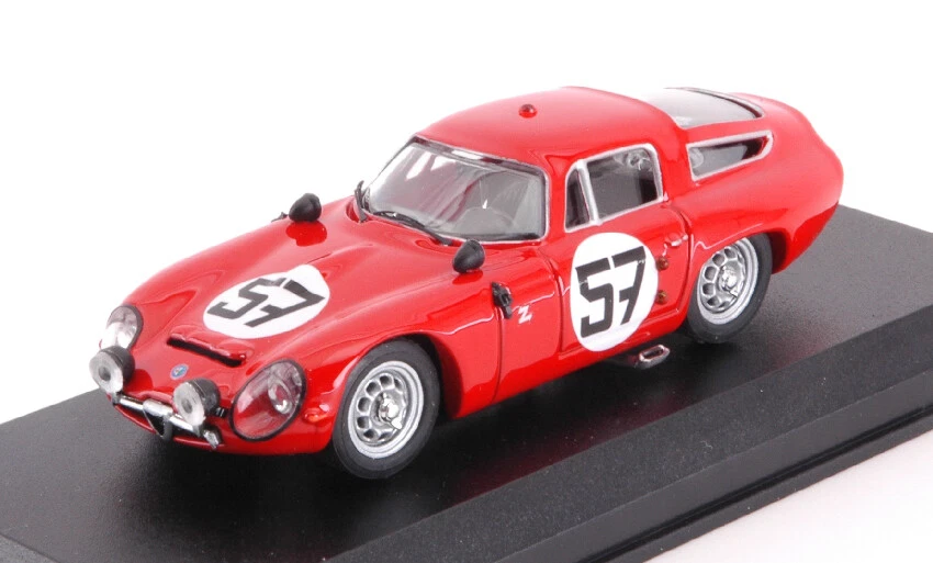 Alfa Romeo Tz1 #57 13th (1st Gt1.6) Lm 1964 Bussinello / Deserti 1:43 Model - Immagine 1 di 1