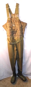 MOSSYOAK BOTTOMLAND Insalated Overalls BREATHABLE WADERS Sz XL Boots Size 8 - Picture 1 of 22