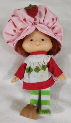 Figura de acción Hasbro Strawberry Shortcake 2009 6" muñeca móvil tela extraíble Foto 1 de 4