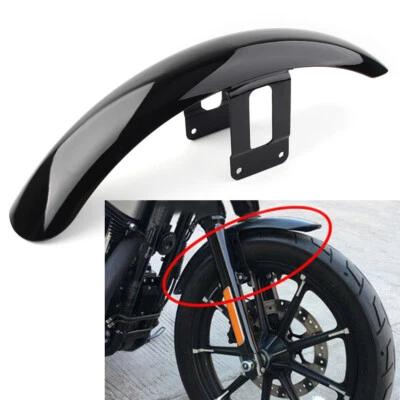 US Front Fender Mudguard Splash Guard Cover For Harley-Davidson Sportster Foto 1 de 4