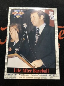 "Mickey Mantle 1997 - caja de zapatos con tablero de puntuación #73 ""Life After Baseball" - Imagen 1 de 2
