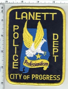 Parche de hombro Lanett Police (Alabama) segunda edición - Imagen 1 de 1