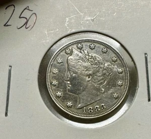 USA 5 Cent 1883 Liberty Nickel No Cents High Condition - Picture 1 of 2