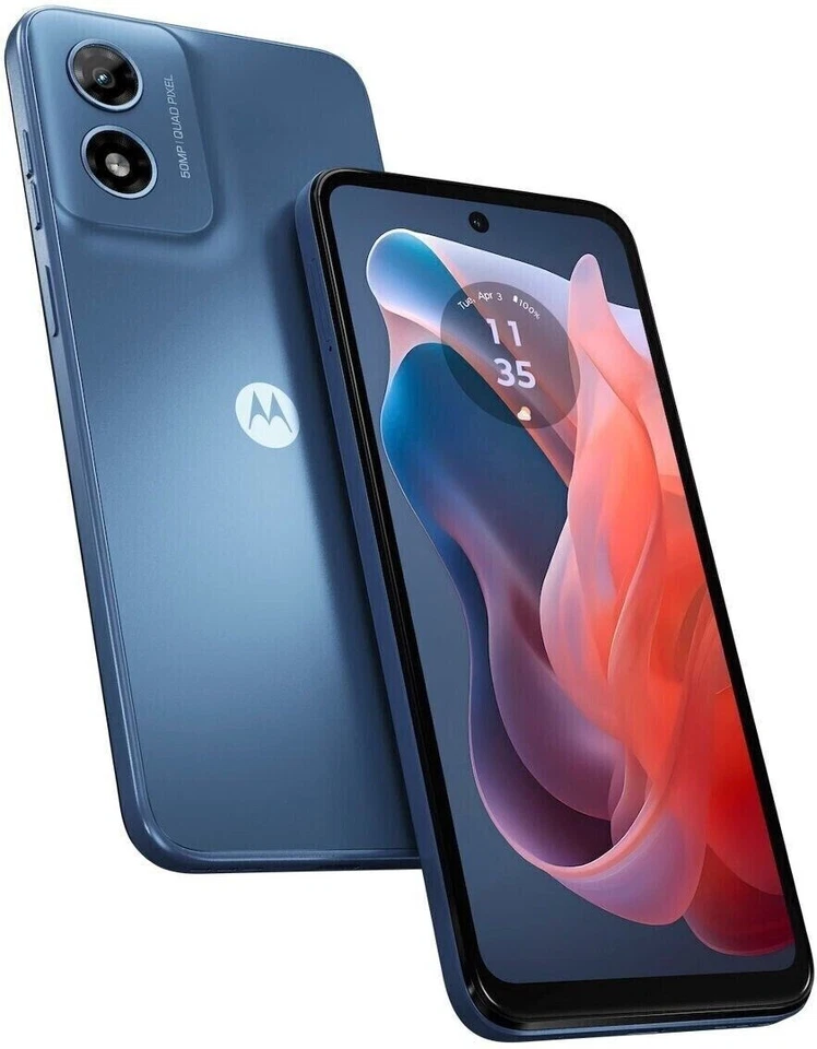 Teléfono inteligente Motorola Moto G Play (2024) XT2413-3 desbloqueado (cualquier operador) muy bueno Foto 1 de 1