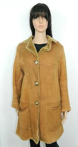 SHEARLING COAT JACKET 100% SHEEPSKIN Vintage  Sz.M - Bild 1 von 5
