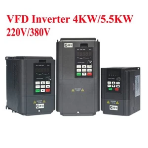 CNC 4KW 4,5KW/variabler Frequenzantrieb VFD Frequenzumrichter Drehzahlregler - Bild 1 von 11