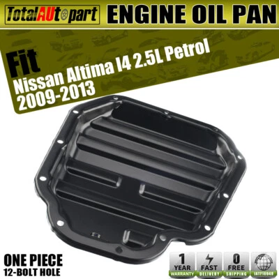 Engine Oil Pan for Nissan Altima Sedan Coupe 2009-2013 coupe only l4 2.5L Petrol - Image 1 of 4