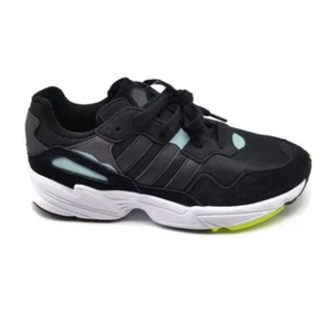 Baskets athlétiques Adidas Yung-96 noir blanc comme neuves chaussures BD8042 pointure 9 - Photo 1/9