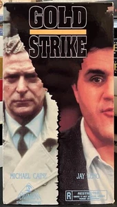 VHS Gold Strike AKA Silver Bears (1977) Michael Caine/Jay Leno RARE & CHECKED - Picture 1 of 3