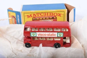 MINTY ! LESNEY MATCHBOX #5 LONDON BUS EN BOITE D'ORIGINE, état fantastique - Photo 1/17