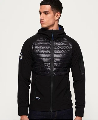 Superdry Chaqueta Mountain Hybrid Softshell XL Hombre Negra Foto 1 de 4