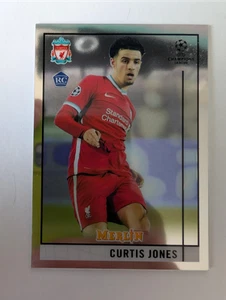2020-21 Topps Soccer Merlin Chrome UEFA Champions League Curtis Jones #41 RC - Picture 1 of 2