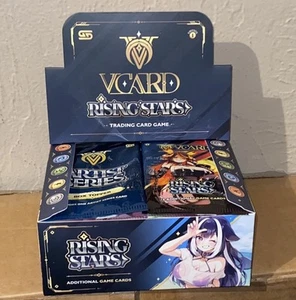 Gamer Supps V Card: Rising Stars 1st Edition Booster Box VCard, No Plastic Wrap - Picture 1 of 7