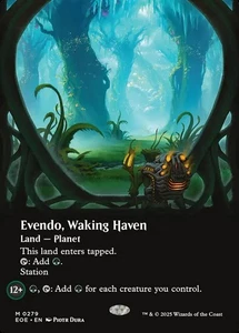 MTG Evendo, Waking Haven 279 Mythic Showcase Edge of Eternities - Picture 1 of 1