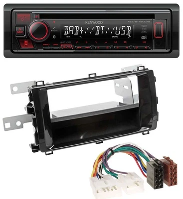Kenwood MP3 CD USB Bluetooth DAB Autoradio für Toyota Auris (ab 2013) schwarz - Bild 1 von 4