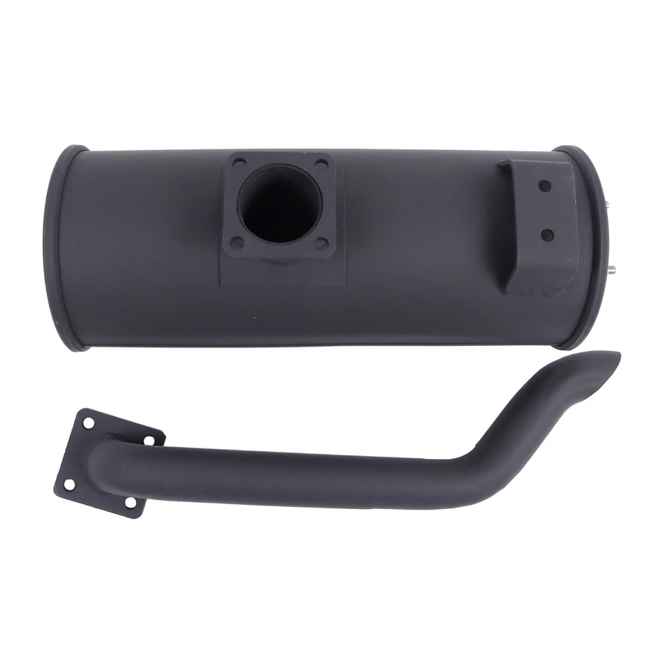 Silenciador silenciador para excavadora Yanmar 4TNV98 motor Takeuchi TL130 420*175 mm Foto 1 de 4