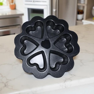 "Mini bandeja para hornear Nordic Ware Heart - 6 corazones 2,5"x2,5""x1,5""" - Imagen 1 de 4