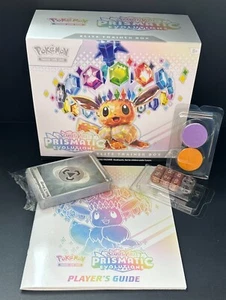 Pokemon Evoluzioni Prismatiche Elite Trainer Box ETB aperto senza confezioni/promo - Foto 1 di 5