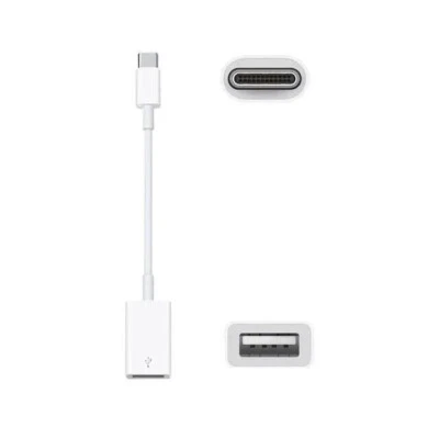 GENUINE APPLE USB-C to USB-A Adapter For MacBook Air Macbook Pro M1 M2 M3 iPad - Image 1 of 4