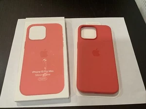 NUEVA Funda Silicona Original para iPhone15 Pro Max 15Plus 15 Pro con MagSafe 2023 - Imagen 1 de 6