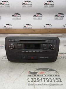 👉AUTORADIO LETTORE CD MP3 2014 SEAT IBIZA FR IV 6J0035156 C1 - Foto 1 di 24