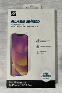 Zagg iFrogz Glass Shield Screen Protector for Apple iPhone 14/13/13 Pro - Picture 1 of 2