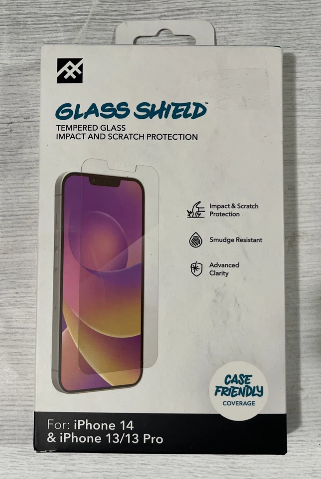 Zagg iFrogz Glass Shield Screen Protector for Apple iPhone 14/13/13 Pro - Image 1 of 1