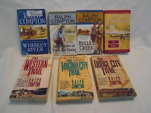 Ralph Compton Western Taschenbuch Buch Menge 7 Bücher Cowboy Camp Lodge Geschichte - Bild 1 von 6