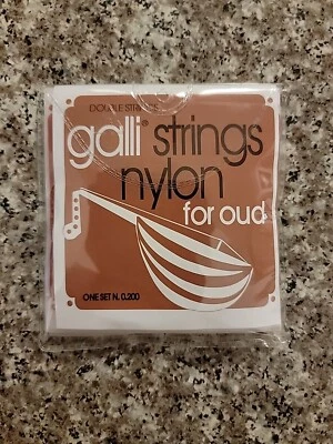Authentic Galli, First Grade, 11 strings for Oud. Nylon, made in Italy - Image 1 of 4