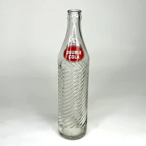 Botella de vidrio de sodapopa Double Cola Super 16 King One de 1 pinta vintage - Imagen 1 de 16