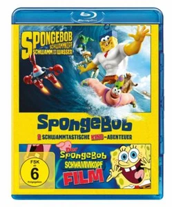 SPONGEBOB SCHWAMMKOPF-DER FILM & SPONGEBOB... - 2 BLU-RAY NEU - Bild 1 von 1