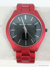 Michael Kors Men's Slim Runway Red Coated Watch - MK8712
