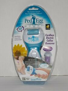 PedEgg Callus Remover Power Cordless Electric with Smoothing Head Ped Egg