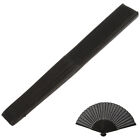 Bamboo Man Hand Fans Practical Fabric Folding Held