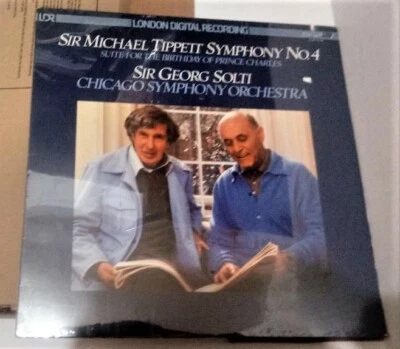 TIPPETT Symphony No 4 Prince Charles  SOLTI Chicago LONDON 71046 - SEALED cutout - Image 1 of 3